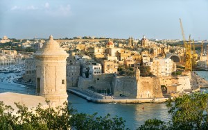 Malta Valletta Harbour